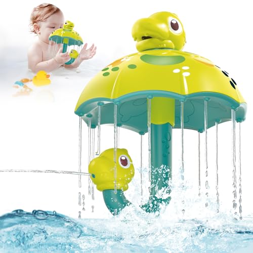 Pardofelis Badewannenspielzeug Baby, Badespielzeug Dino-Badeschirm mit Wasserfall-Effekt, Sprinkler Wasser Badewanne Spielzeug Kinder, Badespielzeug für Baby ab 1 Jahr Pardofelis Badewannenspielzeug Baby, Badespielzeug Dino-Badeschirm mit Wasserfall-Effekt, Sprinkler Wasser Badewanne Spielzeug Kinder, Badespielzeug für Baby ab 1 Jahr von Pardofelis