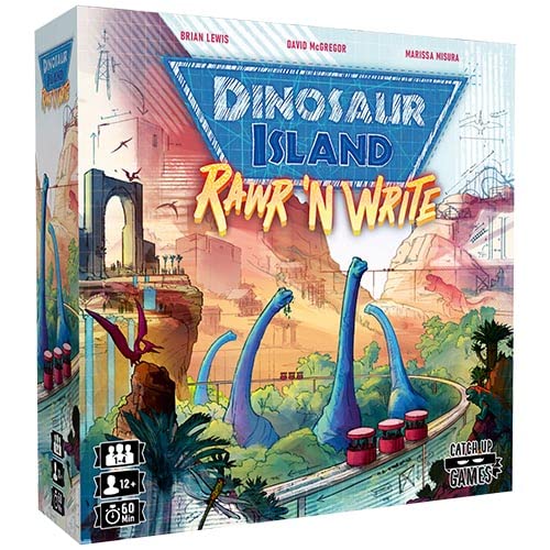 Dinosaur Island: Rawr N Write – französische Version von Parkage