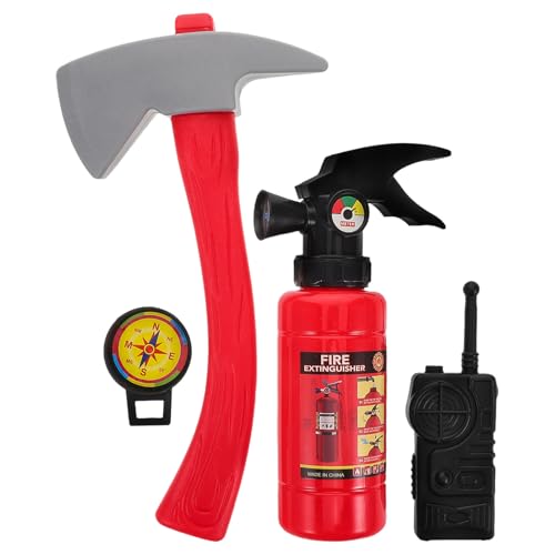Parliky 1 Satz Feuerwehrmann der Partygeschenke für die Feuerwehr Feuerwehrzubehör für Feuerwehrmann Feuerwehrmann Kostüm Rollenspiel Feuerlöscher Plastik Parliky 1 Satz Feuerwehrmann der Partygeschenke für die Feuerwehr Feuerwehrzubehör für Feuerwehrmann Feuerwehrmann Kostüm Rollenspiel Feuerlöscher Plastik von Parliky