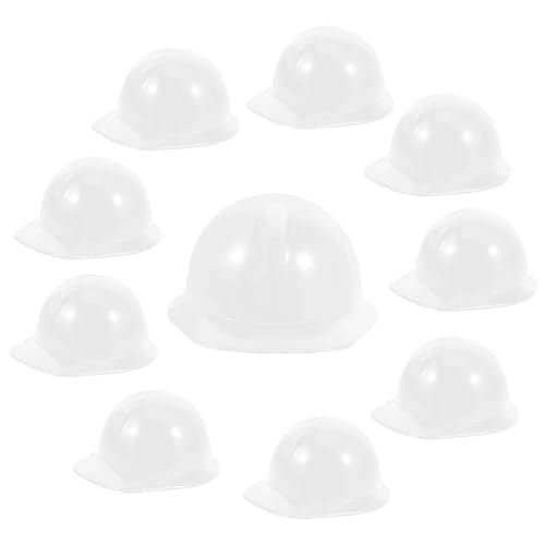 Parliky 10 Stück Miniatur Bauhelm aus Stabilem Kunststoff Realistisches Puppenzubehör Vielseitig als Sicherheitshelm und Dekoration für Partys Outdoor aktivitäten und Puppen Geeignet Parliky 10 Stück Miniatur Bauhelm aus Stabilem Kunststoff Realistisches Puppenzubehör Vielseitig als Sicherheitshelm und Dekoration für Partys Outdoor aktivitäten und Puppen Geeignet von Parliky