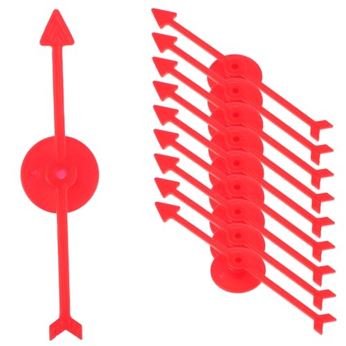 Parliky 10 Stück Teiliges DIY Drehspiel Zubehör Robustes Rostfreies spielbrett Kit mit Langen Roten Zeigern Einfach zu Montieren für Spannende Party Lernspiele Parliky 10 Stück Teiliges DIY Drehspiel Zubehör Robustes Rostfreies spielbrett Kit mit Langen Roten Zeigern Einfach zu Montieren für Spannende Party Lernspiele von Parliky