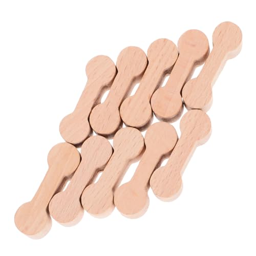 Parliky 10 Stück Teiliges Holz Zugschienen Verbinder Hundeform Zug Gleis Steckverbinder Robust Sicher Kreatives Spiel Zubehör für Holzschienen Puzzle Parliky 10 Stück Teiliges Holz Zugschienen Verbinder Hundeform Zug Gleis Steckverbinder Robust Sicher Kreatives Spiel Zubehör für Holzschienen Puzzle von Parliky