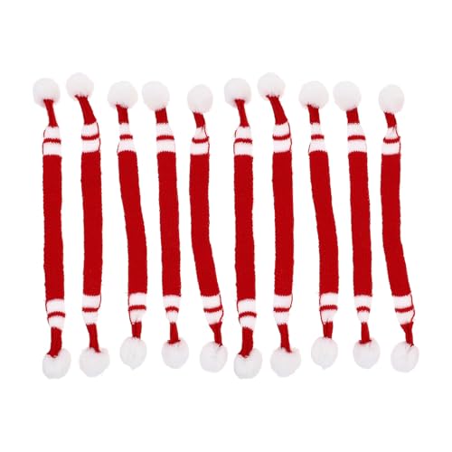 Parliky 10 Stück Teiliges Mini Puppenschals aus Rotem und Grünem Strick Zarte Kleine Accessoires für Puppen Mini schneemänner und Partydekorationen Flexibel und Vielseitig Einsetzbar Parliky 10 Stück Teiliges Mini Puppenschals aus Rotem und Grünem Strick Zarte Kleine Accessoires für Puppen Mini schneemänner und Partydekorationen Flexibel und Vielseitig Einsetzbar von Parliky