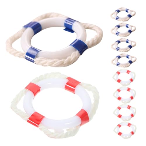 Parliky 10 Stück Teiliges Mini Rettungsring Robustem Kunststoff Bunte Miniatur Schwimmringe für Puppenhaus Dekoration Detailreiche Mini Haus Ornamente Kompakte für Kreatives Parliky 10 Stück Teiliges Mini Rettungsring Robustem Kunststoff Bunte Miniatur Schwimmringe für Puppenhaus Dekoration Detailreiche Mini Haus Ornamente Kompakte für Kreatives von Parliky