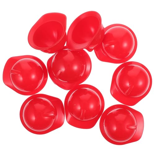 Parliky 10 Stück Teiliges Miniatur Bauarbeiterhelme aus Robustem Kunststoff Dekorative Puppenhelme mit Realistischem Design Leicht und Stabil für Basteln und Sammeln Rote Mini Helme für Parliky 10 Stück Teiliges Miniatur Bauarbeiterhelme aus Robustem Kunststoff Dekorative Puppenhelme mit Realistischem Design Leicht und Stabil für Basteln und Sammeln Rote Mini Helme für von Parliky