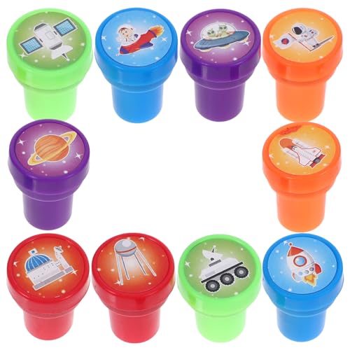 Parliky 10 Stück Weltraum Stempel für Kreative Stempel für Partys Belohnungen und Tagebuchgestaltung mit Verschiedenen Motiven für Scrapbooking und Kreative Aktivitäten Parliky 10 Stück Weltraum Stempel für Kreative Stempel für Partys Belohnungen und Tagebuchgestaltung mit Verschiedenen Motiven für Scrapbooking und Kreative Aktivitäten von Parliky