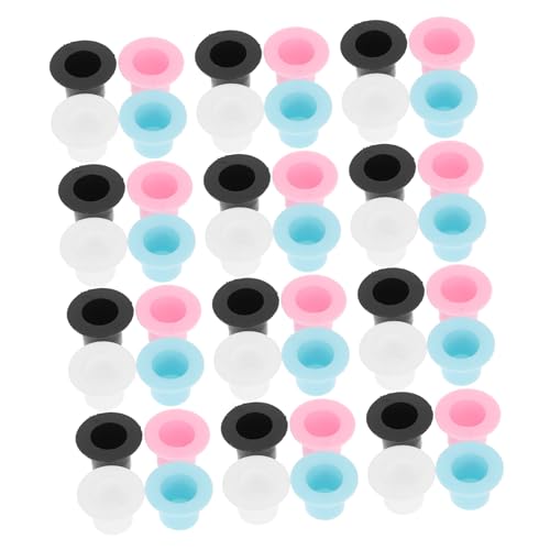 Parliky 100 Stück Teiliges Bunte Mini clownhüte zum Basteln Dekorative DIY Minihüte für Weihnachts Partydekoration Farbenfrohe Kleine Hüte für Kreative Bastelarbeiten von Parliky