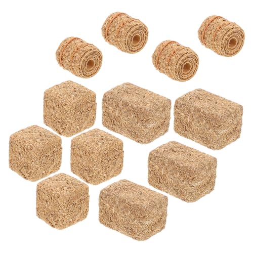 Parliky 12 Stück Dekorative Strohballen für Puppenhaus Dekoration Pflegeleicht Realistische Textur für DIY Projekte und Herbstliche Parliky 12 Stück Dekorative Strohballen für Puppenhaus Dekoration Pflegeleicht Realistische Textur für DIY Projekte und Herbstliche von Parliky