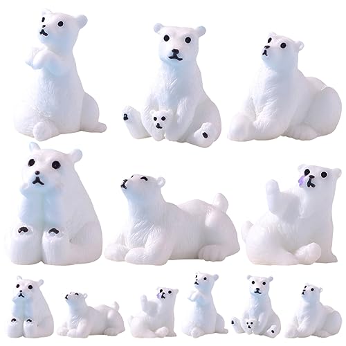 Parliky 12 Stück Teiliges Mini Bärenfiguren Niedliche Deko für Miniaturgärten Widerstandsfähige Harzornamente für Kreative DIY Projekte und Parliky 12 Stück Teiliges Mini Bärenfiguren Niedliche Deko für Miniaturgärten Widerstandsfähige Harzornamente für Kreative DIY Projekte und von Parliky