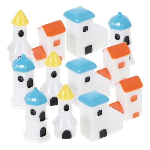 Parliky 12 Stück Teiliges Mini Haus Resin Mikro Landschaftsfiguren Mediterraner Stil Vielfarbige Garten Deko Figuren für Mikro Landschaftsgestaltung und Puppenhaus Parliky 12 Stück Teiliges Mini Haus Resin Mikro Landschaftsfiguren Mediterraner Stil Vielfarbige Garten Deko Figuren für Mikro Landschaftsgestaltung und Puppenhaus von Parliky