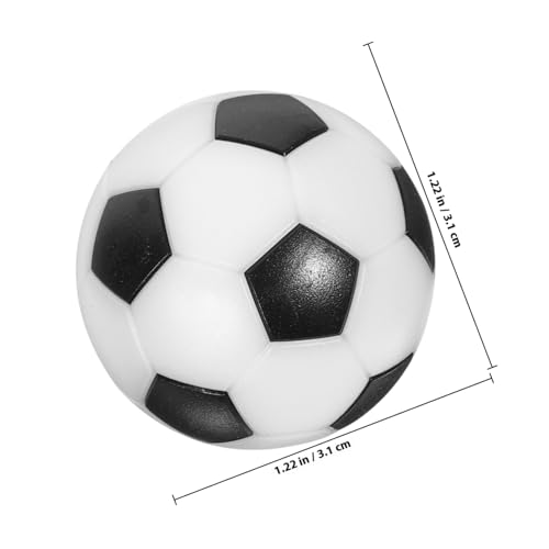 Parliky 12 Stück Teiliges Mini Tischfußball Ersatzbälle Harz Fußballkugeln Klassisch für Standard Tischkicker Spiel Zubehör Spielspaß Parliky 12 Stück Teiliges Mini Tischfußball Ersatzbälle Harz Fußballkugeln Klassisch für Standard Tischkicker Spiel Zubehör Spielspaß von Parliky