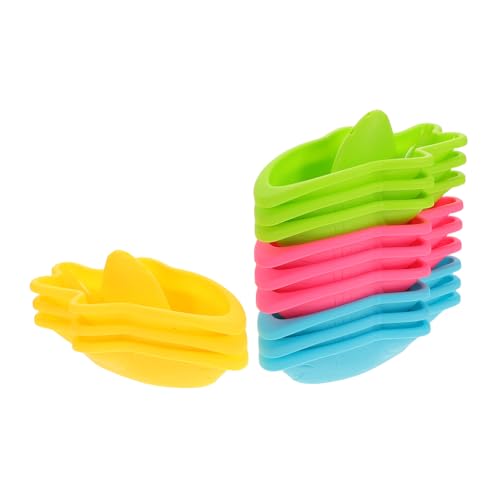 Parliky 12Stücke Farbenfrohe Plastikboote für Fördert Fantasie und Eltern Junge Mädchen Interaktion im Pool Badewanne und Am Strand Parliky 12Stücke Farbenfrohe Plastikboote für Fördert Fantasie und Eltern Junge Mädchen Interaktion im Pool Badewanne und Am Strand von Parliky