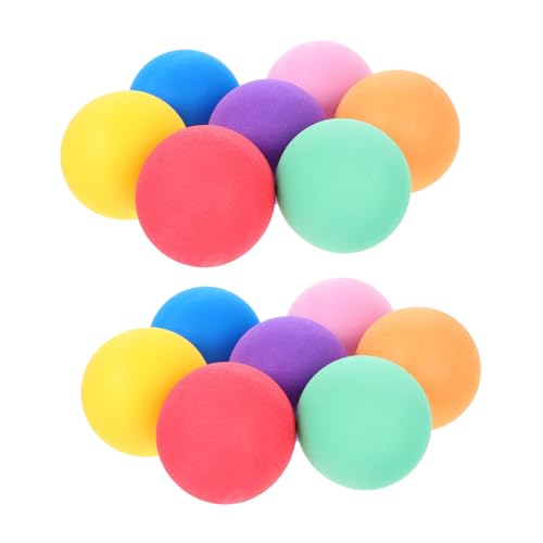Parliky 14 Stück Teiliges Schwammball Elastische Bunte Softbälle für Indoor und Outdoor Spiel Vielseitige Softschwämme für Kinderaktivitäten Dekoration und Motorische von Parliky