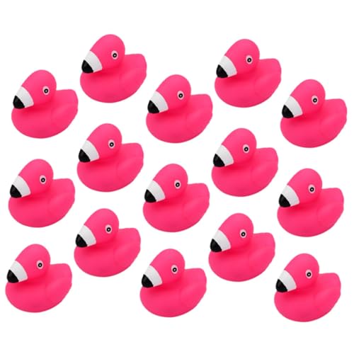 Parliky 15 Stück Teiliges Junge Mädchen Badewannenspielzeug Flamingo Badespaß Quietschtier Poolspielzeug Fördert Kreativität Hand Auge Koordination Geschenkidee für Junge Mädchen von Parliky