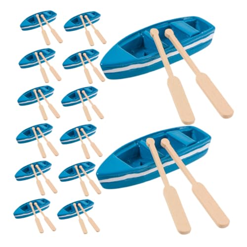 Parliky 16 Satz Teiliges Miniatur-Boot Resin und Holz Miniatur-ruderboot und Winziges Segelboot Küsteninspirierte Tischdekoration für Heim Büro DIY-bastelmaterial für Strand Parliky 16 Satz Teiliges Miniatur-Boot Resin und Holz Miniatur-ruderboot und Winziges Segelboot Küsteninspirierte Tischdekoration für Heim Büro DIY-bastelmaterial für Strand von Parliky