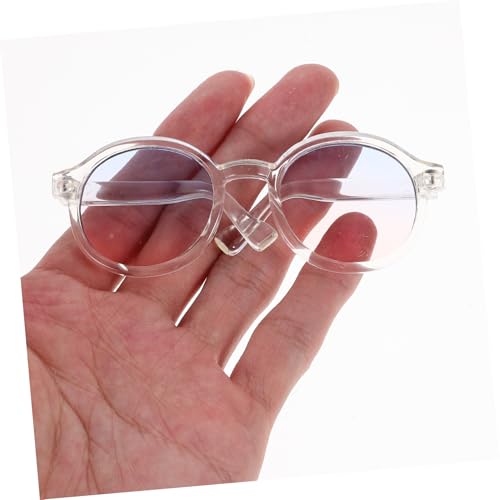 Parliky 2 Paare Mini Puppenbrillen Dekorative Sonnenbrillen Puppenzubehör Farbverlauf Blau für DIY Puppenkostüm und Geschenk Parliky 2 Paare Mini Puppenbrillen Dekorative Sonnenbrillen Puppenzubehör Farbverlauf Blau für DIY Puppenkostüm und Geschenk von Parliky