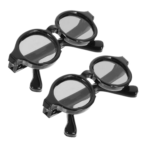 Parliky 2 Paare Puppenbrillen aus Kunststoff Stylische Mini Sonnenbrillen für Puppen Robustes Puppenzubehör Modische Accessoires für Bjd Puppen Praktische Dekoration Parliky 2 Paare Puppenbrillen aus Kunststoff Stylische Mini Sonnenbrillen für Puppen Robustes Puppenzubehör Modische Accessoires für Bjd Puppen Praktische Dekoration von Parliky