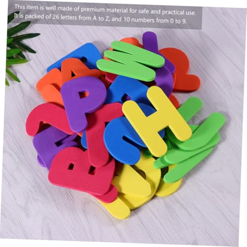 Parliky 2 Sätze Eva Badewannenspielzeug Alphabet und Zahlen Lernspielzeug für Kleinkinder und Vorschulkinder Pädagogisch Spielerisch Buchstaben Zahlen Badewanne von Parliky
