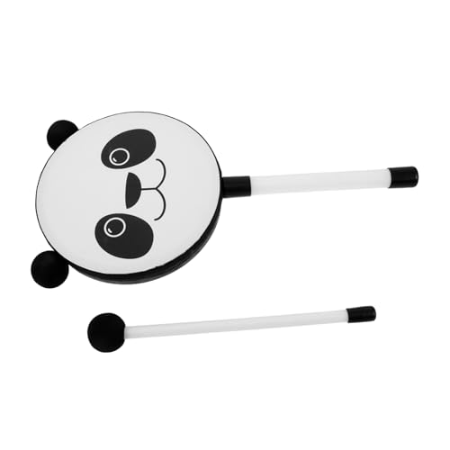 Parliky 2 Stück Handtrommel mit Panda Motiv Teiliges aus Sicherem Kunststoff Klarer Klang Robust und für Musikspielzeug und Frühe Musikförderung Parliky 2 Stück Handtrommel mit Panda Motiv Teiliges aus Sicherem Kunststoff Klarer Klang Robust und für Musikspielzeug und Frühe Musikförderung von Parliky