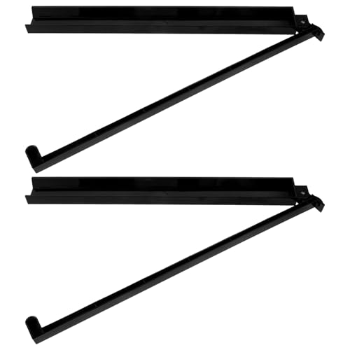 Parliky 2 Stück Mahjong Push Ruler Kunststoff Transparent One Rack und Pusher Langlebig für Chinesisches Spiel Zuhause und Unterwegs von Parliky