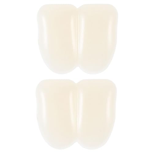 Parliky 2 Stück Teiliges Hasenzähne aus Resin Langlebige Fake Bunny Teeth für Cosplay Halloween Party und Bühnenauftritte Robuste Kaninchenzähne Bulk Zubehör für Lustige Verkleidungen von Parliky
