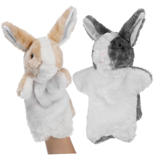 Parliky 2 Stück Teiliges Kaninchen Handpuppe Weiches Plüschspielzeug Interaktive Handpuppen für Pädagogisch Nützlich Fördert Kommunikation und Kreatives Zufällige Farbe Zufällige Farbe Parliky 2 Stück Teiliges Kaninchen Handpuppe Weiches Plüschspielzeug Interaktive Handpuppen für Pädagogisch Nützlich Fördert Kommunikation und Kreatives Zufällige Farbe Zufällige Farbe von Parliky