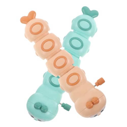 Parliky 2 Stück Teiliges Wind up Bunte Selbstbewegende Aufziehspielzeuge für Ab Jahren als Geburtstagsgeschenk und Partybevorzugung Koordination und Beobachtung von Parliky