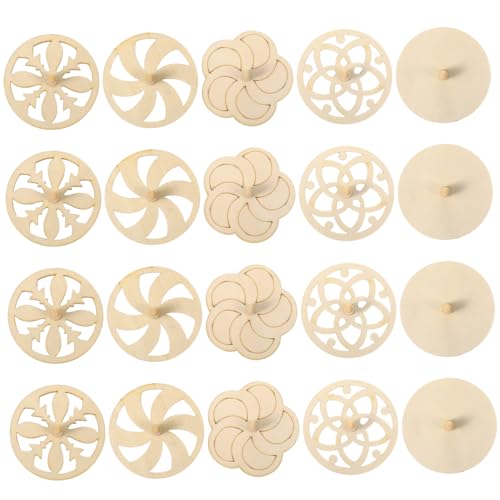 Parliky 20 Stück Teiliges DIY Holzkreisel für Naturbelassene Holzspielzeuge zum Bemalen Fördert Feinmotorik und Hand Auge Koordination Kreative Bastelidee für Jungen und Zufällige Farbe Parliky 20 Stück Teiliges DIY Holzkreisel für Naturbelassene Holzspielzeuge zum Bemalen Fördert Feinmotorik und Hand Auge Koordination Kreative Bastelidee für Jungen und Zufällige Farbe von Parliky