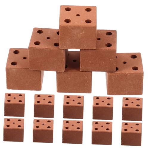 Parliky 20 Stück Teiliges Miniatur Ziegelsteine mit Löchern Realistische Micro Landscape Dekoration für DIY Bauspaß Vielseitiges Modellbau Zubehör für Puppenhaus und Architektur Parliky 20 Stück Teiliges Miniatur Ziegelsteine mit Löchern Realistische Micro Landscape Dekoration für DIY Bauspaß Vielseitiges Modellbau Zubehör für Puppenhaus und Architektur von Parliky
