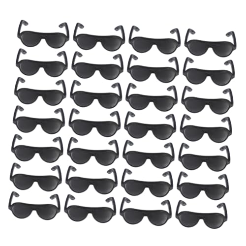 Parliky 200 Puppensonnenbrille Tun So, Als Ob Sie Eine Brille Puppenhaus-Sonnenbrille Brillenrequisiten Zum Anziehen Mini -puppenzubehör Puppenhauszubehör Schwarz Parliky 200 Puppensonnenbrille Tun So, Als Ob Sie Eine Brille Puppenhaus-Sonnenbrille Brillenrequisiten Zum Anziehen Mini -puppenzubehör Puppenhauszubehör Schwarz von Parliky