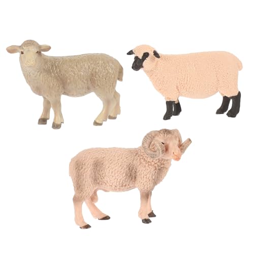 Parliky 3 STÜCKE Teiliges Schaf Modellset aus Sicherem Material Detailgetreue Tierfiguren als Dekorative Schaf Ornamente für Zimmer Lebensechte Dekofiguren für Heimunterricht Parliky 3 STÜCKE Teiliges Schaf Modellset aus Sicherem Material Detailgetreue Tierfiguren als Dekorative Schaf Ornamente für Zimmer Lebensechte Dekofiguren für Heimunterricht von Parliky