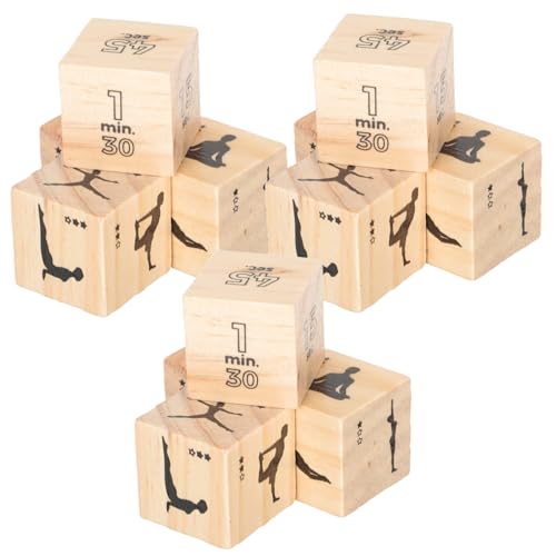 Parliky 3 Sätze Würfel Übungswürfel für Zuhause Fitnessspielzeug Sportliche Spielwürfel Kinderleicht Tragbar Pädagogisch Spaß für Familie und Schule von Parliky