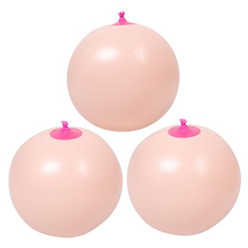 Parliky 3 Stück Aufblasbare PVC Strandbälle Leichte Sommer Spielbälle für Pool Strand und Outdoor Spaß Tragbar Schnelles Aufblasen für Beachpartys und Wasserspiele Parliky 3 Stück Aufblasbare PVC Strandbälle Leichte Sommer Spielbälle für Pool Strand und Outdoor Spaß Tragbar Schnelles Aufblasen für Beachpartys und Wasserspiele von Parliky