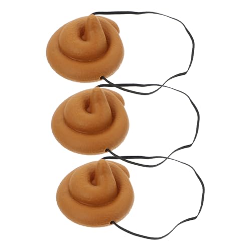 Parliky 3 Stück Lustige Poop Hüte aus Leichtem Hautfreundlichem PVC Realistische Kostüm Requisiten für Party Karneval Cosplay und Kreative Fotografie Parliky 3 Stück Lustige Poop Hüte aus Leichtem Hautfreundlichem PVC Realistische Kostüm Requisiten für Party Karneval Cosplay und Kreative Fotografie von Parliky