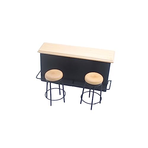 Parliky 3 Stück Miniatur Bar Theke aus Holz Teilig mit Kleinem Tisch und Stühlen Stabile Puppenhaus Möbel Langlebig und Geruchsfrei Dekoratives für Puppen und Figurenzubehör Parliky 3 Stück Miniatur Bar Theke aus Holz Teilig mit Kleinem Tisch und Stühlen Stabile Puppenhaus Möbel Langlebig und Geruchsfrei Dekoratives für Puppen und Figurenzubehör von Parliky