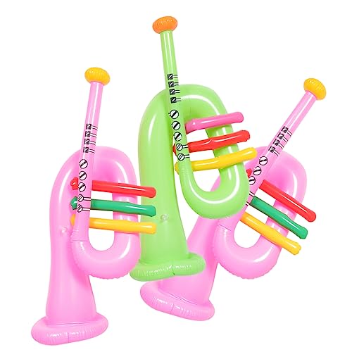 Parliky 3 Stück Teiliges Aufblasbares Musikinstrument aus Stabilem PVC Schnelles Aufblasen Bunte Party Deko und Kindergeburtstag Requisiten für Musikfans und Zufällige Zufällige Farbe Parliky 3 Stück Teiliges Aufblasbares Musikinstrument aus Stabilem PVC Schnelles Aufblasen Bunte Party Deko und Kindergeburtstag Requisiten für Musikfans und Zufällige Zufällige Farbe von Parliky