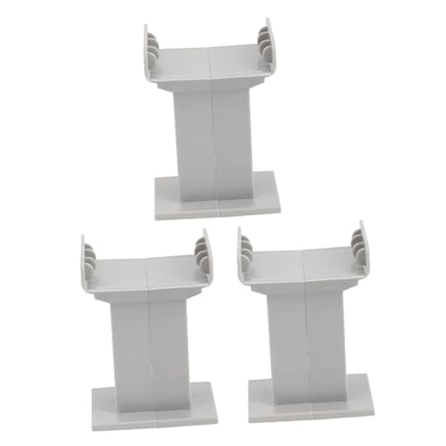Parliky 3 Stück Teiliges Graues Brückenpfeiler Spielzeugeisenbahn Robustes Kunststoffmodell Einfach zu Montieren Detailreiches DIY zubehör für Eisenbahnstrecken für Kreative Parliky 3 Stück Teiliges Graues Brückenpfeiler Spielzeugeisenbahn Robustes Kunststoffmodell Einfach zu Montieren Detailreiches DIY zubehör für Eisenbahnstrecken für Kreative von Parliky
