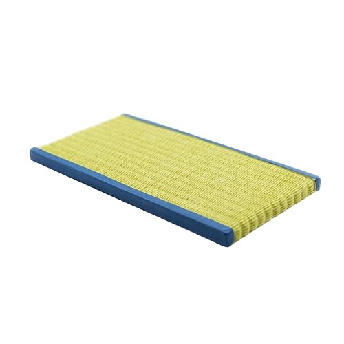 Parliky 3 Stück Teiliges Miniatur Tatami Matte aus Langlebigem Harz Dekorative Kleine Wohnaccessoires für Puppenhaus Japanischer Stil Realistisches Design für Miniaturszenen und von Parliky