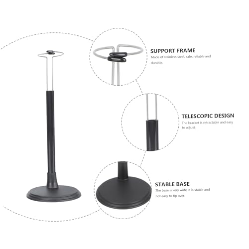 Parliky 3 Stück Teiliges Puppenstützrahmen Doll Support Frame Figuren Display Stand Spielset für Kinderzimmer Ordentliche Aufbewahrung und Stabile Ausstellung von Parliky