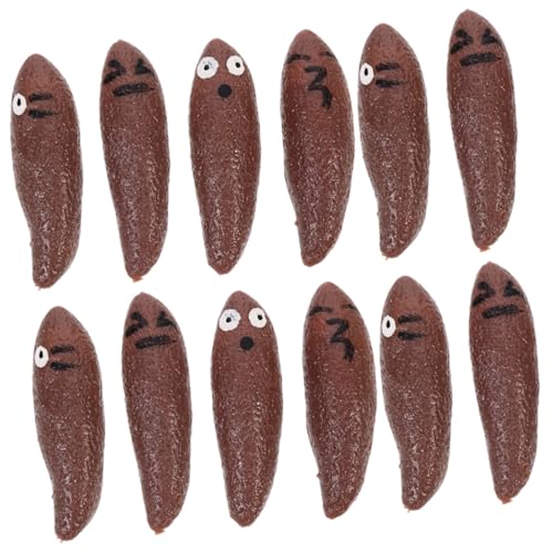 Parliky 30 Stück Teiliges Fake Poop Lustige Streichspielzeuge für Erwachsene Party Gadgets Strapazierfähiges Wurfspielzeug für Drinnen und Draußen von Parliky