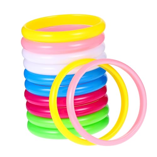Parliky 36 Stück Teiliges Candy Color Armband aus Leichtem Kunststoff Modische Bunte Armreifen für Mädchen Weiche Bequeme Passform Vielseitige Farbauswahl als Party Geburtstagsgeschenk von Parliky