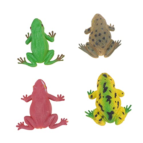 Parliky 4 STÜCKE Teiliges Quakendes Frosch Scherzspielzeug aus Sicherem Kunststoff mit Lebensechtem Lustiges Stress und Partyspielzeug für Erwachsene als Prank Prop und Parliky 4 STÜCKE Teiliges Quakendes Frosch Scherzspielzeug aus Sicherem Kunststoff mit Lebensechtem Lustiges Stress und Partyspielzeug für Erwachsene als Prank Prop und von Parliky