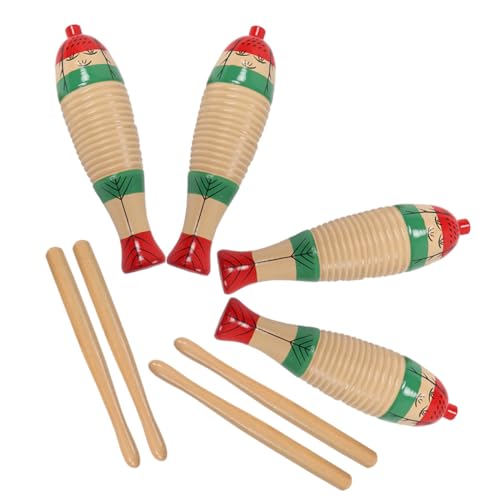 Parliky 4 Sätze Teiliges Holz Guiro Schlaginstrument Percussion mit Rhythmusstick Robustes Fein Verarbeitetes Musikspielzeug für des Rhythmusgefühls Einfach zu Bedienen und Platzsparend Parliky 4 Sätze Teiliges Holz Guiro Schlaginstrument Percussion mit Rhythmusstick Robustes Fein Verarbeitetes Musikspielzeug für des Rhythmusgefühls Einfach zu Bedienen und Platzsparend von Parliky