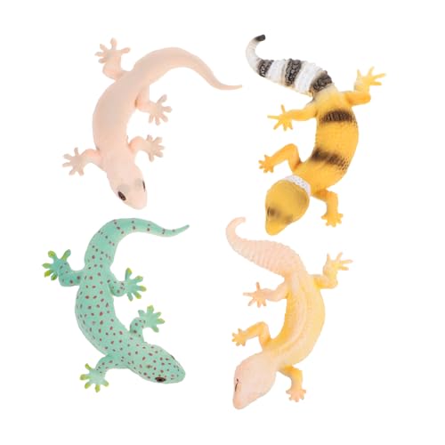 Parliky 4 Stück Teiliges Mini Gecko Figuren aus Stabilem Kunststoff Realistische Reptilien Nachbildung Kindgerechtes Lernspielzeug mit Weichem Material Sicher und Glatt Kreativität Parliky 4 Stück Teiliges Mini Gecko Figuren aus Stabilem Kunststoff Realistische Reptilien Nachbildung Kindgerechtes Lernspielzeug mit Weichem Material Sicher und Glatt Kreativität von Parliky