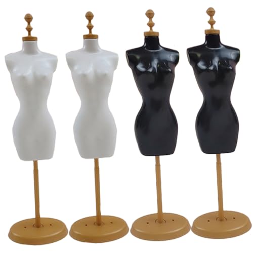 Parliky 4 Stück Teiliges Mini Mannequin Modellständer Puppenständer Kleiderbügel für Puppenkleidung Mini Display Rack Mehrfarbig Parliky 4 Stück Teiliges Mini Mannequin Modellständer Puppenständer Kleiderbügel für Puppenkleidung Mini Display Rack Mehrfarbig von Parliky
