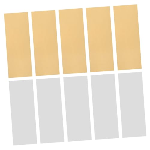 Parliky 5 Paare und Kupferplatten für Fruchtbatterie DIY Experimentiermaterial Wissenschaftliches für Schüler und Unterricht zur Stromerzeugung von Parliky