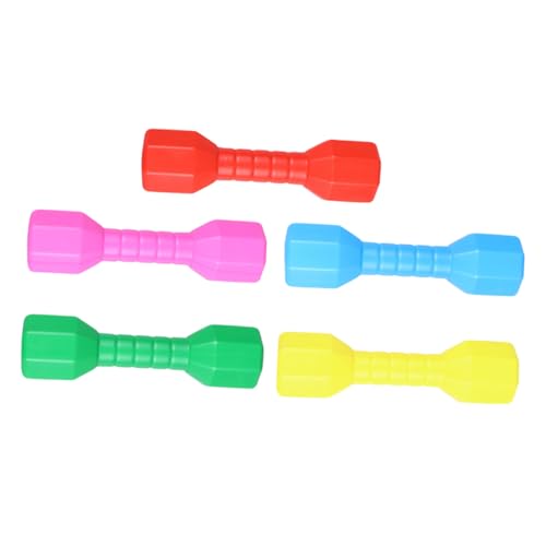 Parliky 5 Stück Teiliges hantelset aus Robustem Kunststoff Farbenfrohes Outdoor fitnessgerät für Hand Auge koordination für Tanz Bewegungsspiel Geeignet für Kindergartenkinder Parliky 5 Stück Teiliges hantelset aus Robustem Kunststoff Farbenfrohes Outdoor fitnessgerät für Hand Auge koordination für Tanz Bewegungsspiel Geeignet für Kindergartenkinder von Parliky