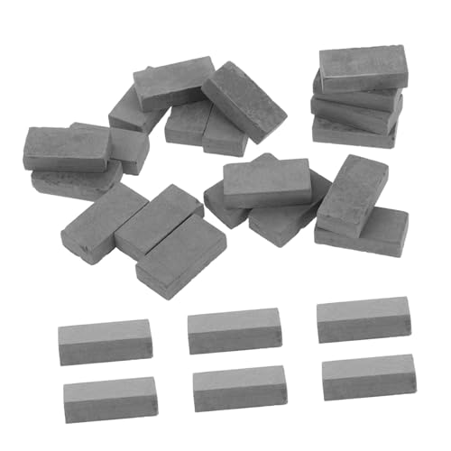 Parliky 50 Stück Mini Ziegelsteine Bausatz für DIY Sandtisch Modellbau Miniatur Bausteine für Puppenhaus Bauen und Landschaftsgestaltung Realistische Schwarze Ziegel Parliky 50 Stück Mini Ziegelsteine Bausatz für DIY Sandtisch Modellbau Miniatur Bausteine für Puppenhaus Bauen und Landschaftsgestaltung Realistische Schwarze Ziegel von Parliky