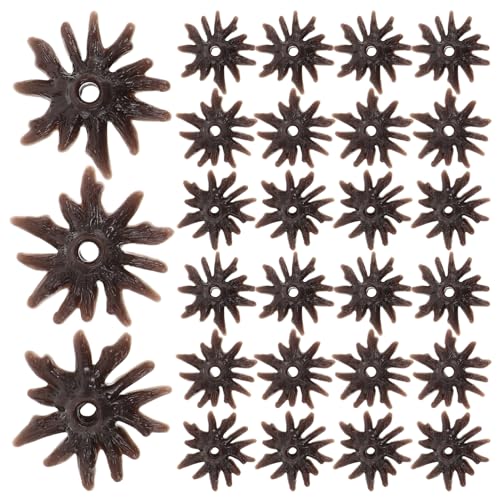 Parliky 50 Stück Modellbaum basen aus Robustem Kunststoff Stabiler Standfuß für DIY Landschaftsbau Vielseitige Miniaturbaumhalter für Architekturmodelle Einfache Montage Langlebig und von Parliky