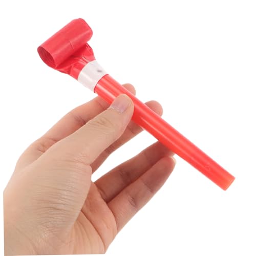 Parliky 50 Stück Teiliges Party Pfeifen für Leichte und Kreative Noisemaker mit Drachenflötenfunktion Vielseitig Einsetzbar als Horn Luftballonpuster und Kartensauger für Geburtstagsfeiern von Parliky